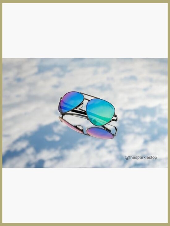 Tangle-Free Aviator Sunglasses with Shatterproof Polycarbonate Lenses main image 4